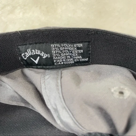 Callaway • Gray fitted flex hat L/XL - Picture 4 of 6